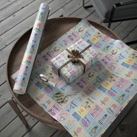 Aloha Summer Posters Grunge Textures Wrapping Paper LT01 - Polynesian Pride