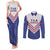 Custom Toa Samoa Rugby Couples Matching Tank Maxi Dress and Long Sleeve Button Shirt 1992-1993 Special Edition - Polynesian Pride