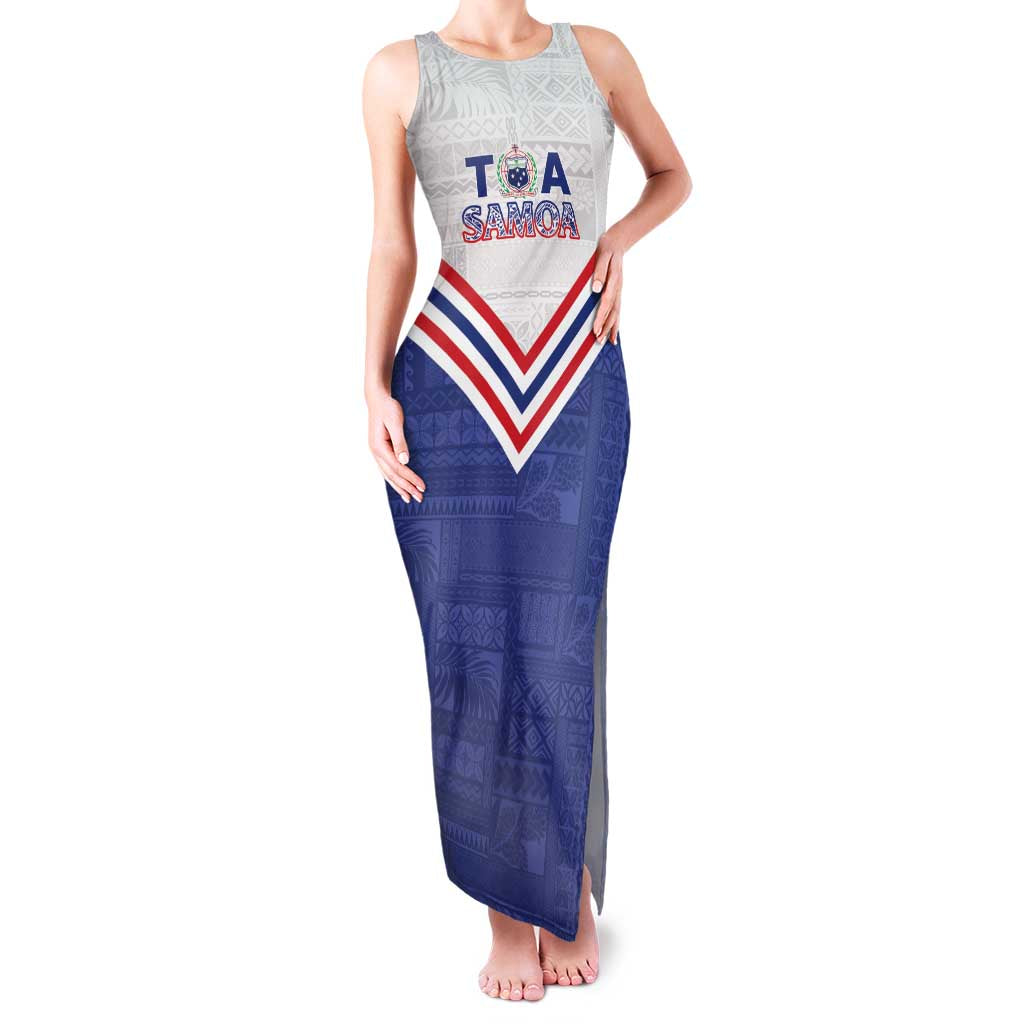 Custom Toa Samoa Rugby Family Matching Tank Maxi Dress and Hawaiian Shirt 1992-1993 Special Edition - Polynesian Pride