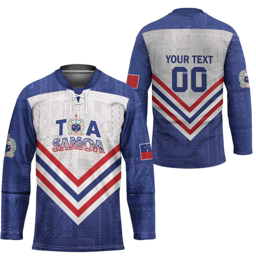 Custom Toa Samoa Rugby Hockey Jersey 1992-1993 Special Edition - Polynesian Pride