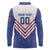 Custom Toa Samoa Rugby Long Sleeve Polo Shirt 1992-1993 Special Edition - Polynesian Pride