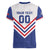 Custom Toa Samoa Rugby Women V-Neck T-Shirt 1992-1993 Special Edition - Polynesian Pride