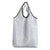Plumeria Floral White Sunday Grocery Bag