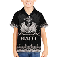 Haiti Neg Marron Silver Hawaiian Shirt Hope is Nothing Without Action