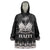 Haiti Neg Marron Silver Wearable Blanket Hoodie Hope is Nothing Without Action
