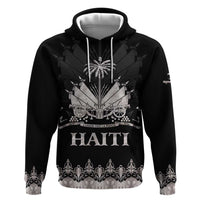 Haiti Neg Marron Silver Zip Hoodie Hope is Nothing Without Action