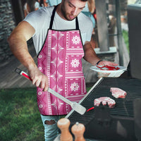 Fiji Masi All Pink Apron Tapa Pattern LT01 - Polynesian Pride