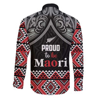 Aotearoa Toitu Te Tiriti Waitangi Family Matching Off The Shoulder Long Sleeve Dress and Hawaiian Shirt Proud To Be Maori LT01 - Polynesian Pride