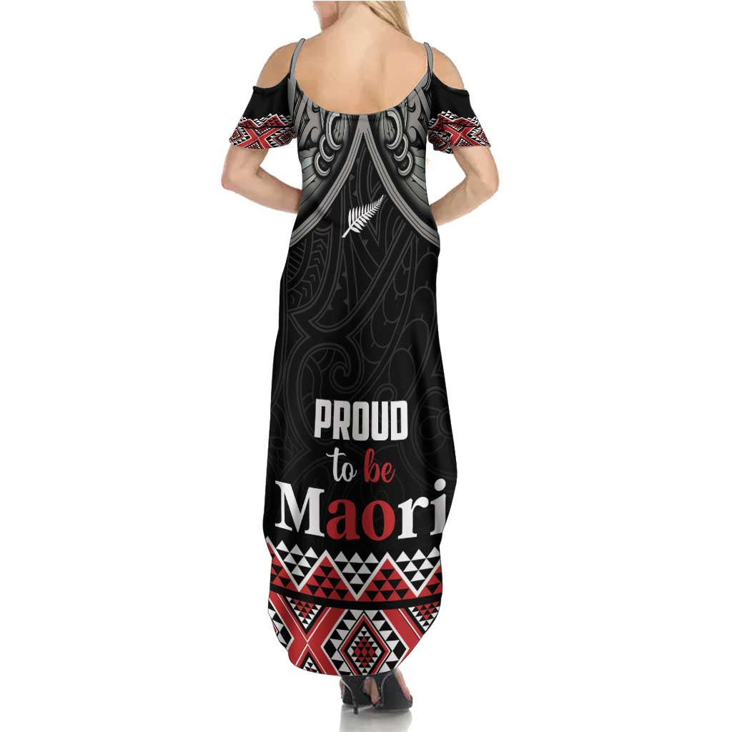 Aotearoa Toitu Te Tiriti Waitangi Family Matching Summer Maxi Dress and Hawaiian Shirt Proud To Be Maori LT01 - Polynesian Pride