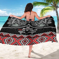 Aotearoa Toitu Te Tiriti Waitangi Sarong Proud To Be Maori LT01 - Polynesian Pride