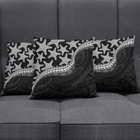 Monotone Polynesian Starfish Unique Pattern Pillow Cover