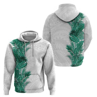 Hawaii Tropical Leaves Hoodie Polynesian Pattern
