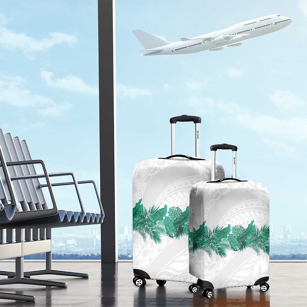 Hawaii Tropical Leaves Luggage Cover Polynesian Pattern LT01 - Polynesian Pride