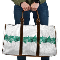 Hawaii Tropical Leaves Travel Bag Polynesian Pattern LT01 White - Polynesian Pride