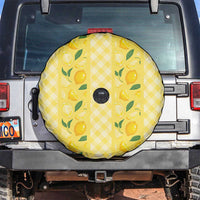 Hawaii Lemon Palaka Spare Tire Cover Striped Stylized