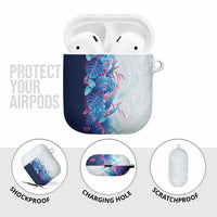 Hawaii Tropical Plant UliUli AirPods Case Vibrant Polynesian Pattern
