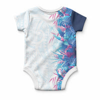 Hawaii Tropical Plant UliUli Baby Onesie Vibrant Polynesian Pattern LT01 - Polynesian Pride