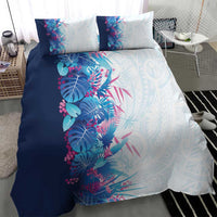 Hawaii Tropical Plant UliUli Bedding Set Vibrant Polynesian Pattern