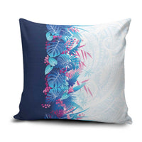 Hawaii Tropical Plant UliUli Pillow Cover Vibrant Polynesian Pattern