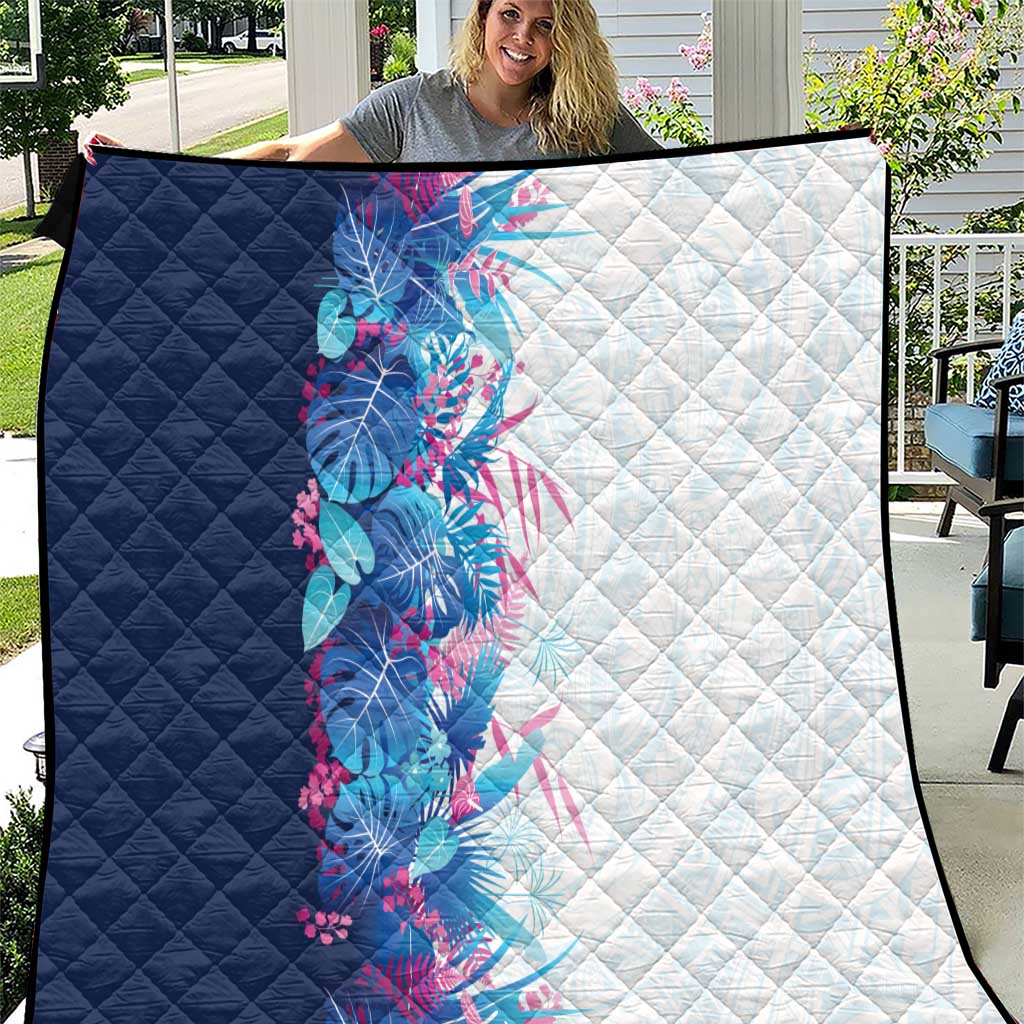Hawaii Tropical Plant UliUli Quilt Vibrant Polynesian Pattern