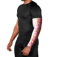 Hawaii Tropical Plant Akala Arm Sleeves Vibrant Polynesian Pattern