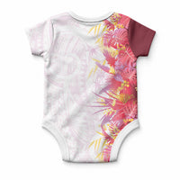 Hawaii Tropical Plant Akala Baby Onesie Vibrant Polynesian Pattern LT01 - Polynesian Pride