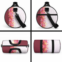 Hawaii Tropical Plant Akala Duffle Bag Vibrant Polynesian Pattern LT01 - Polynesian Pride