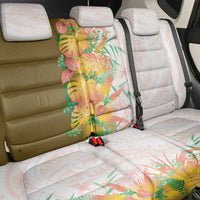 Hawaii Tropical Plant Lenalena Back Car Seat Cover Vibrant Polynesian Pattern