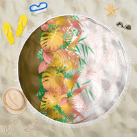 Hawaii Tropical Plant Lenalena Beach Blanket Vibrant Polynesian Pattern