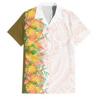 Hawaii Tropical Plant Lenalena Hawaiian Shirt Vibrant Polynesian Pattern