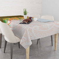 Hawaii Tropical Plant Lenalena Tablecloth Vibrant Polynesian Pattern
