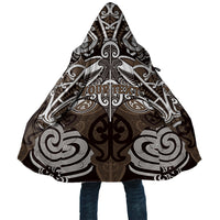 Personalised Maori Kati Mamoe Cloak Silver Fern Kowhaiwhai Art
