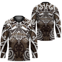 Personalised Maori Kati Mamoe Hockey Jersey Silver Fern Kowhaiwhai Art