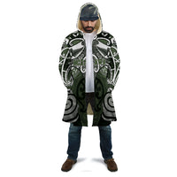 Personalised Maori Ngati Awa Cloak Silver Fern Kowhaiwhai Art
