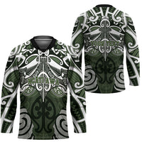 Personalised Maori Ngati Awa Hockey Jersey Silver Fern Kowhaiwhai Art