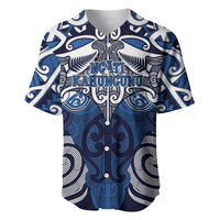 Personalised Maori Ngati Kahungunu Baseball Jersey Silver Fern Kowhaiwhai Art