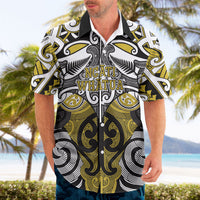 Personalised Maori Ngati Whatua Hawaiian Shirt Silver Fern Kowhaiwhai Art