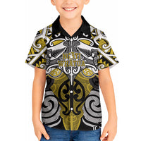 Personalised Maori Ngati Whatua Hawaiian Shirt Silver Fern Kowhaiwhai Art
