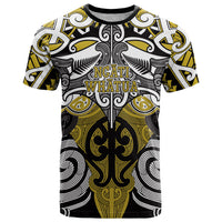 Personalised Maori Ngati Whatua T Shirt Silver Fern Kowhaiwhai Art