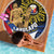 Lapulapu The First Filipino Hero Beach Blanket Polynesian Pattern