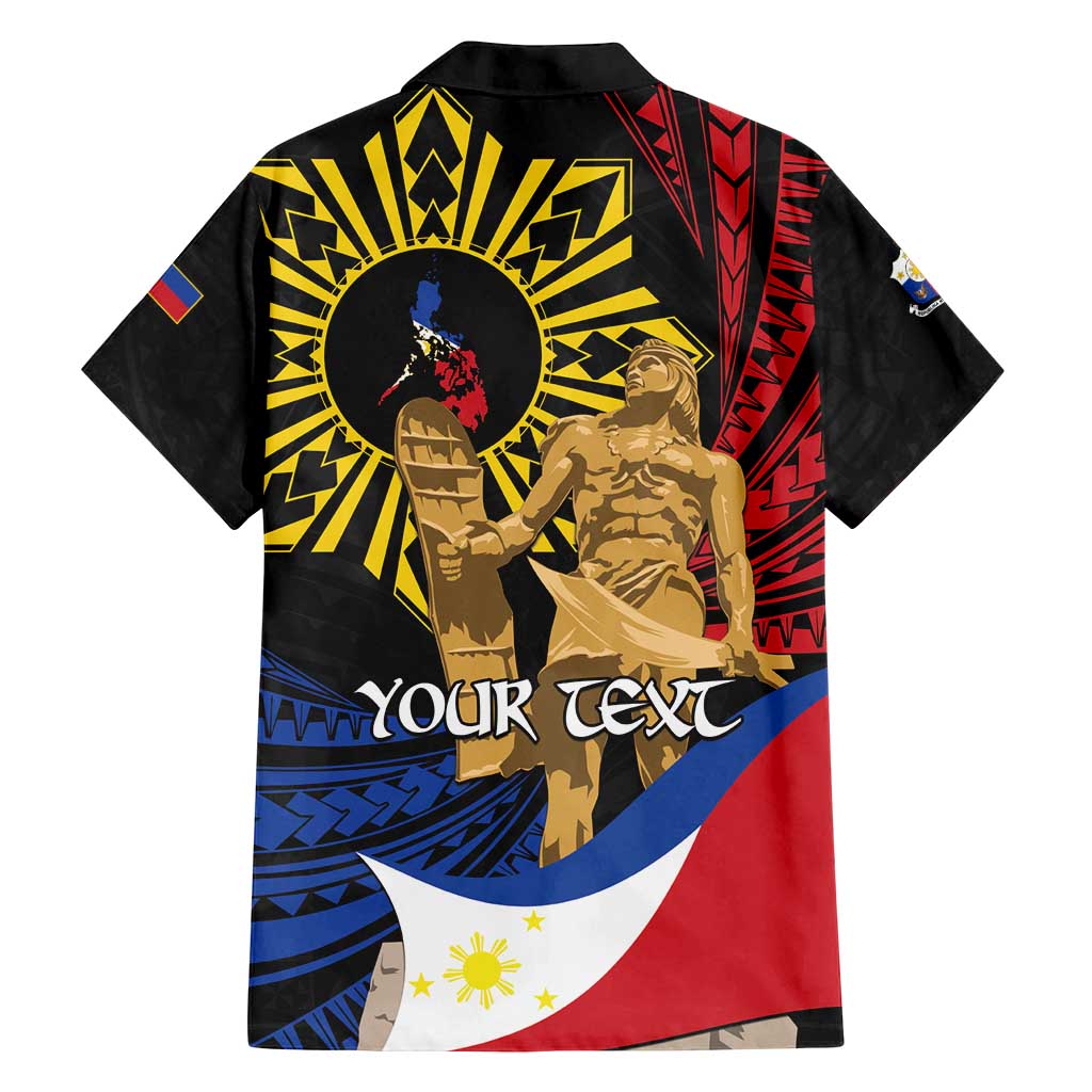Personalized Lapulapu The First Filipino Hero Family Matching Off Shoulder Maxi Dress and Hawaiian Shirt Polynesian Pattern