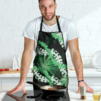 Puakenikeni Maile Lei Apron Frangipani Green Tropical Leaves