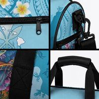 Personalized Hawaii Sea Turtle Duffle Bag Hawaii Map Ocean Vibes