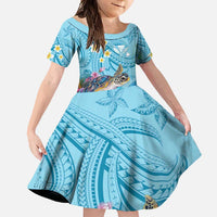 Personalized Hawaii Sea Turtle Family Matching Mermaid Dress and Hawaiian Shirt Hawaii Map Ocean Vibes