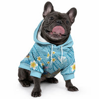 Personalized Hawaii Sea Turtle Pet Hoodie Hawaii Map Ocean Vibes LT01 - Polynesian Pride
