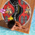 Papua New Guinea 50th Independence Beach Blanket PNG Batik Pattern - Polynesian Pride