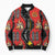 Papua New Guinea 50th Independence Bomber Puffer Jacket PNG Batik Pattern - Polynesian Pride