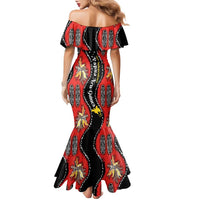 Papua New Guinea 50th Independence Family Matching Mermaid Dress and Hawaiian Shirt PNG Batik Pattern LT01 - Polynesian Pride