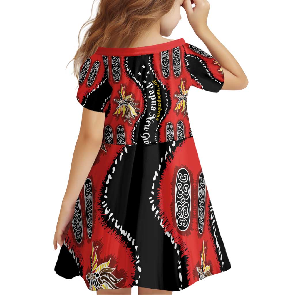 Papua New Guinea 50th Independence Family Matching Off Shoulder Maxi Dress and Hawaiian Shirt PNG Batik Pattern LT01 - Polynesian Pride