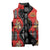 Papua New Guinea 50th Independence Sleeveless Puffer Jacket PNG Batik Pattern - Polynesian Pride